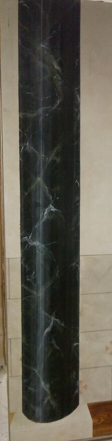 Faux marbre vert de mer