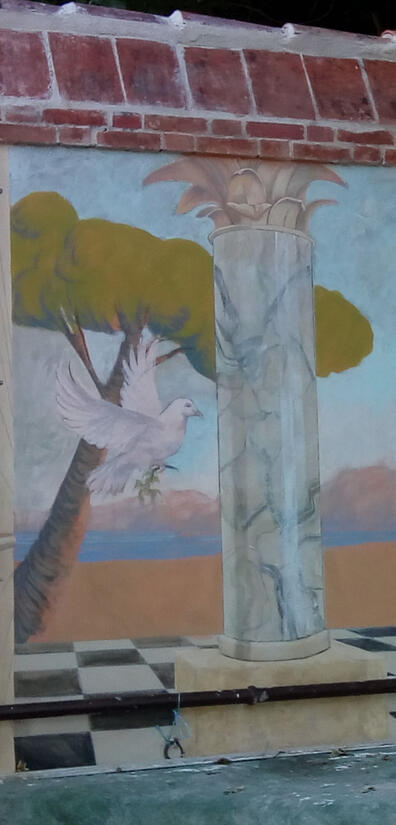 décor mural extérieur